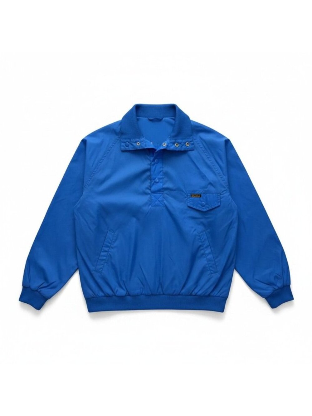 Vintage Windbreaker Jacket Size Small Eddie Bauer Blue Pullover